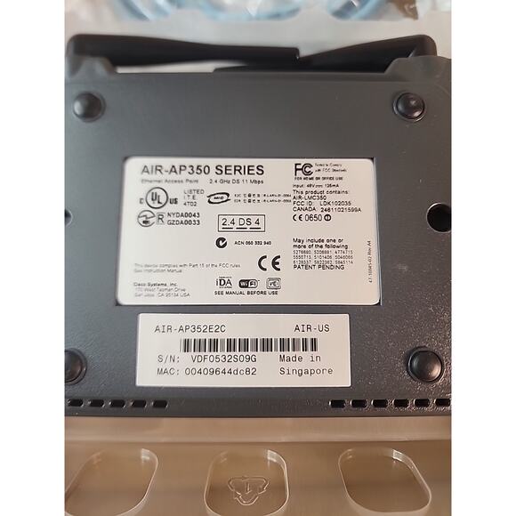 NEW Cisco Aironet 350 AIR-AP352E2C Wireless Access Point Open Box - Picture 6 of 6